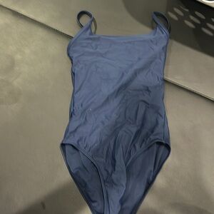 Navy blues  ladies xs leotard by Wear moi guc